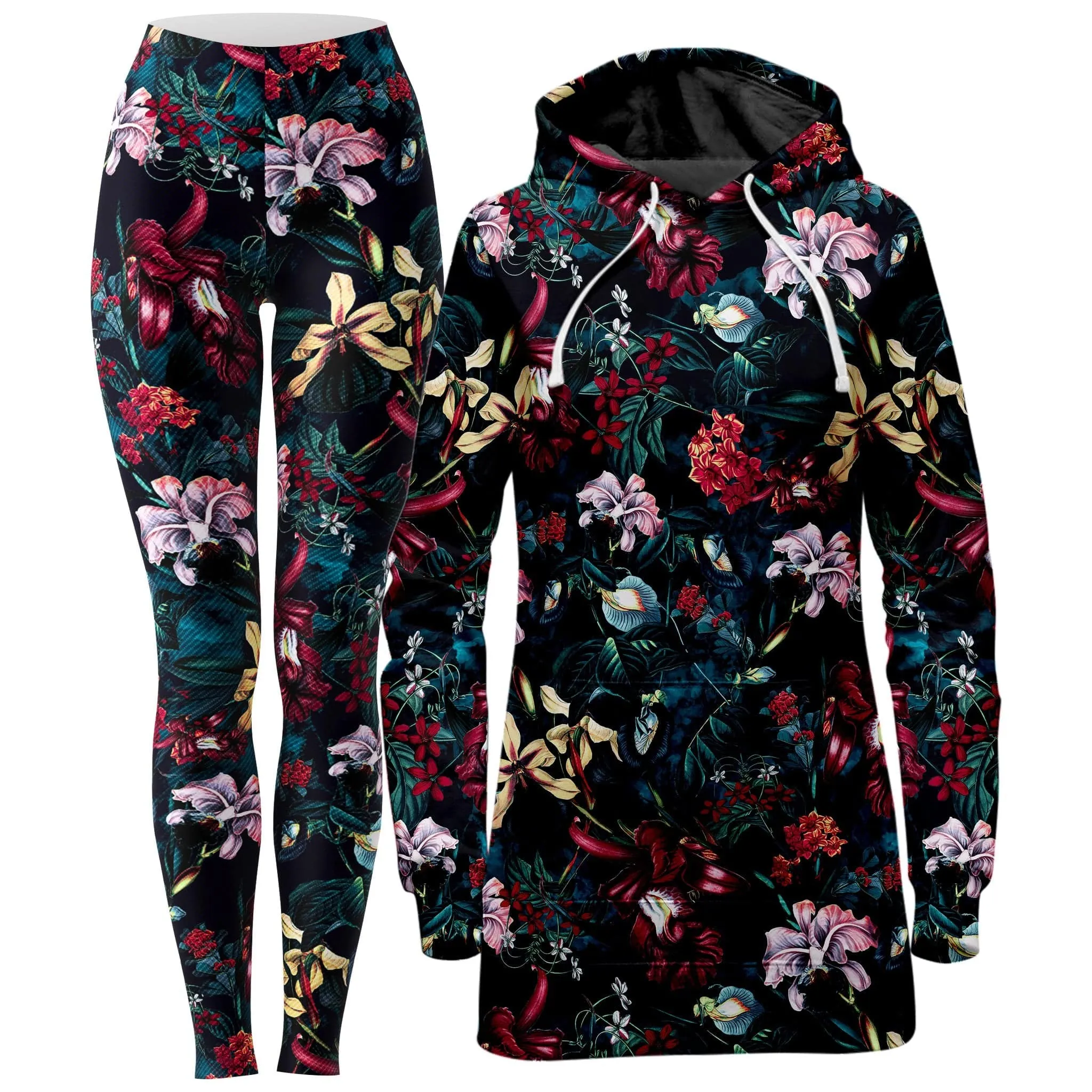 Dark Path Hoodie Dress and Leggings Combo sold by iEDM