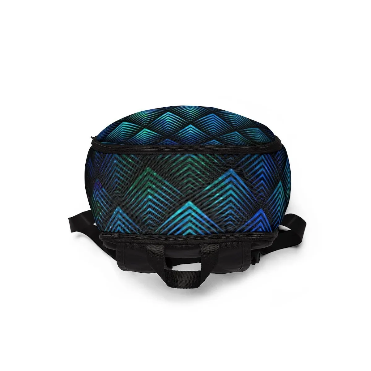 Galactic Dragon Scale Teal Backpack sold by iEDM product image thumbnail 4