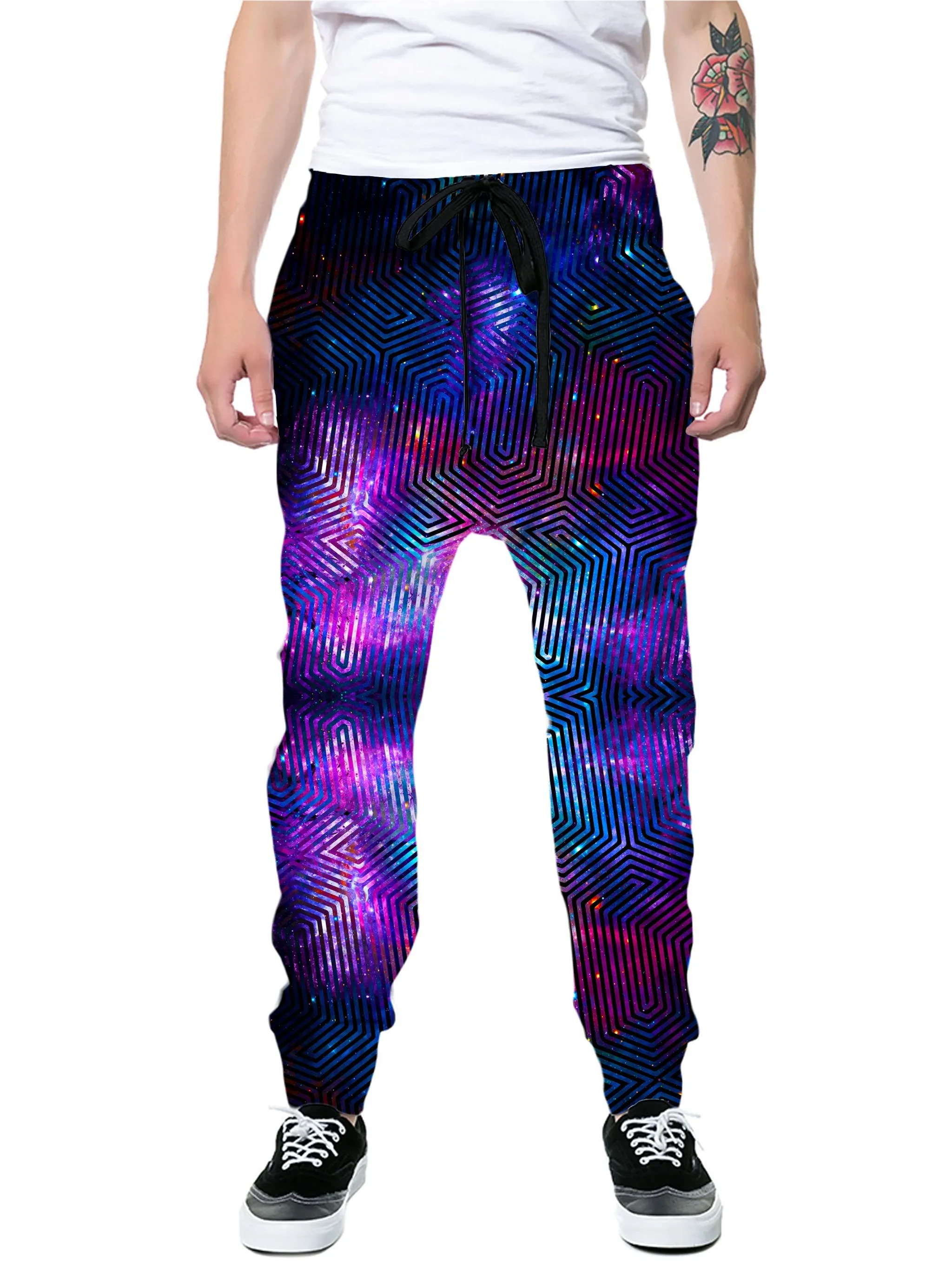 Celestial Finger Print Joggers sold by iEDM