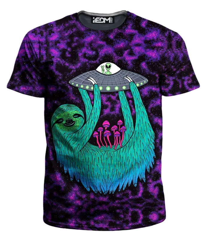 Sloth Abduction Men's T-Shirt sold by iEDM