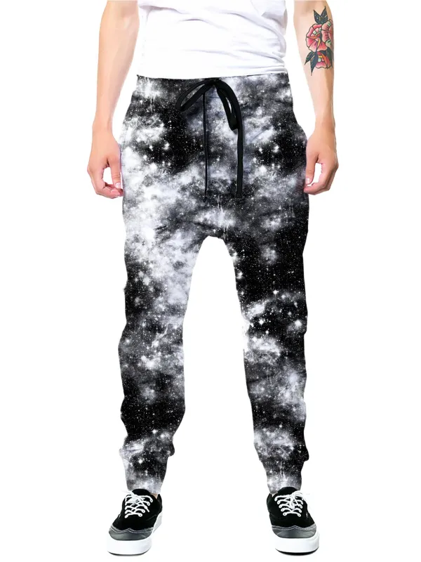 Deep Dark Galaxy Joggers sold by iEDM