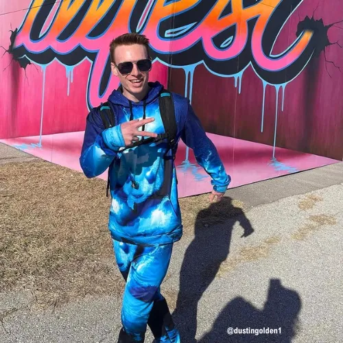 Cosmic Panda Hoodie and Joggers Combo sold by iEDM product image thumbnail 2