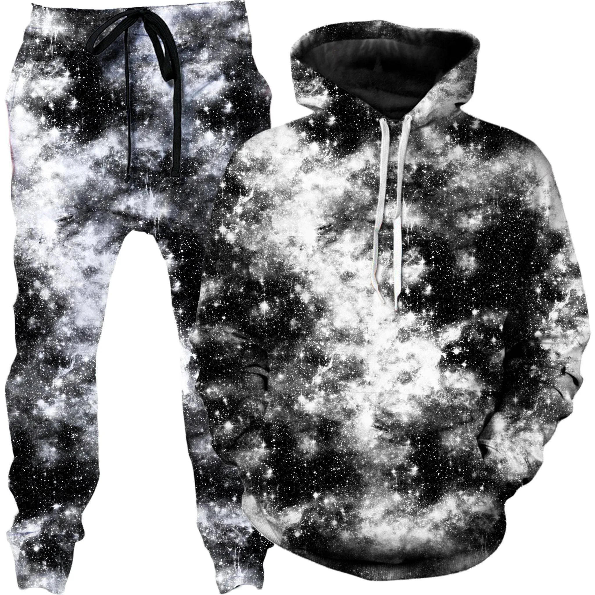Deep Dark Galaxy Hoodie and Joggers Combo sold by iEDM