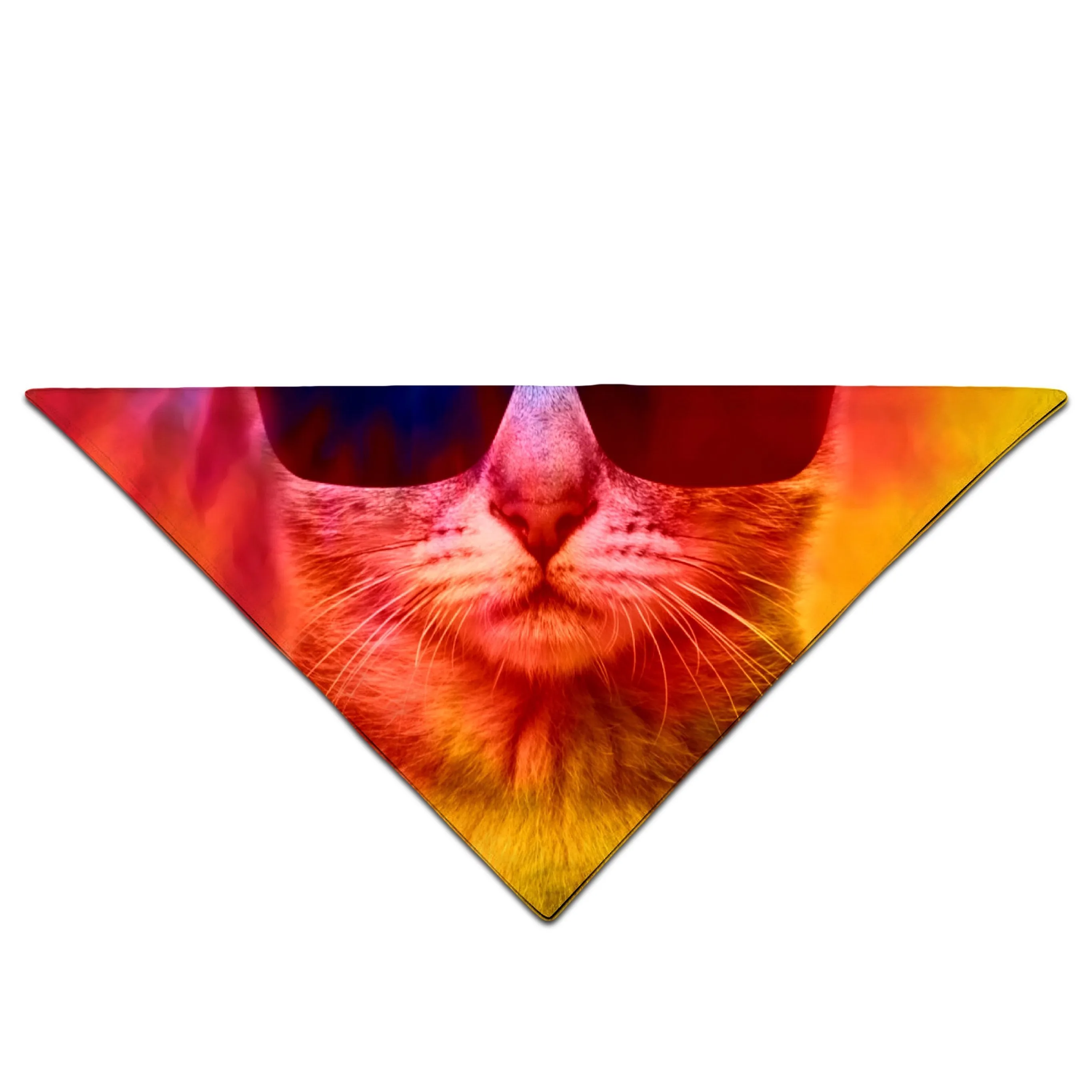 Kitten Tie-Dye Bandana sold by iEDM product image thumbnail 2