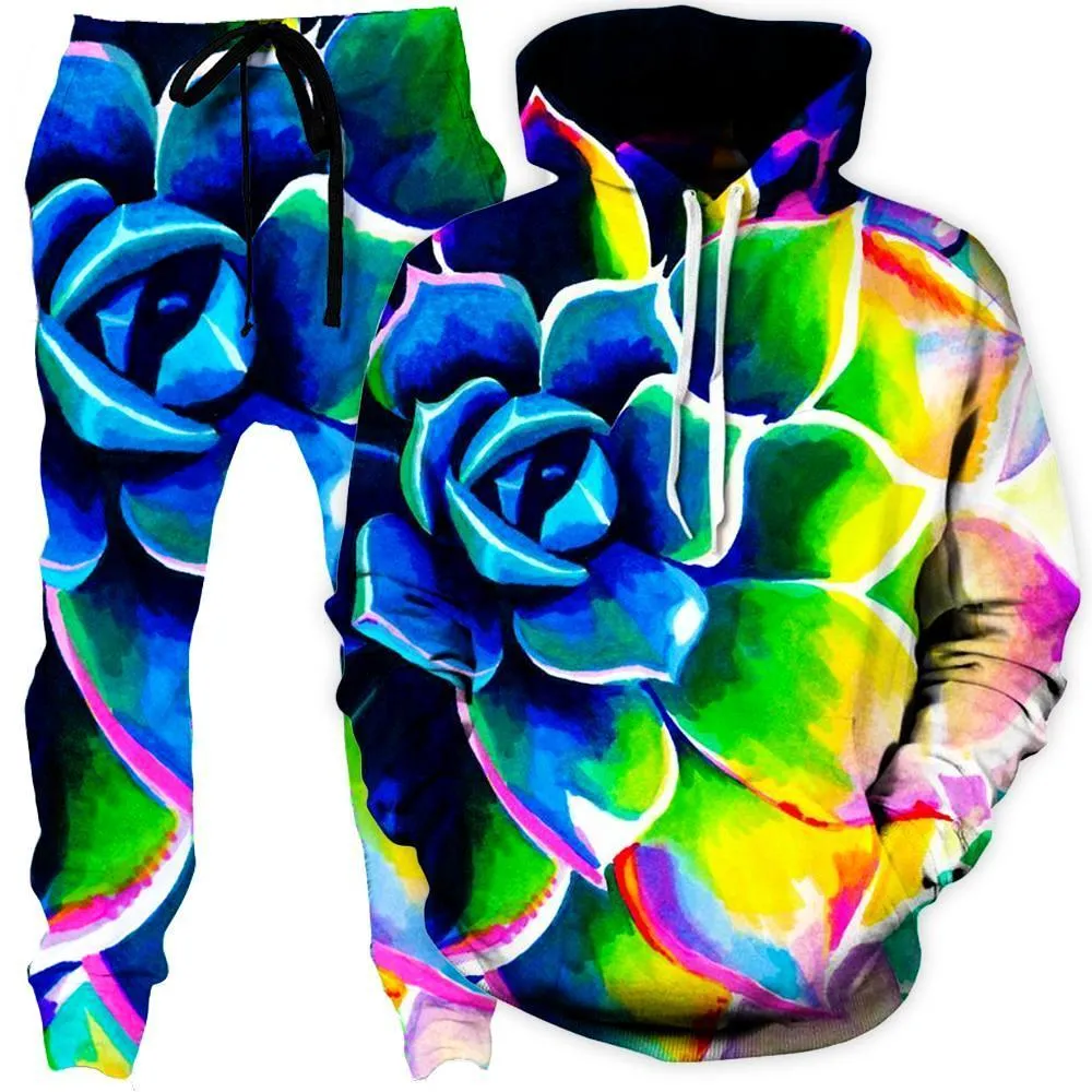 Supp Succulent Hoodie and Joggers Combo sold by iEDM