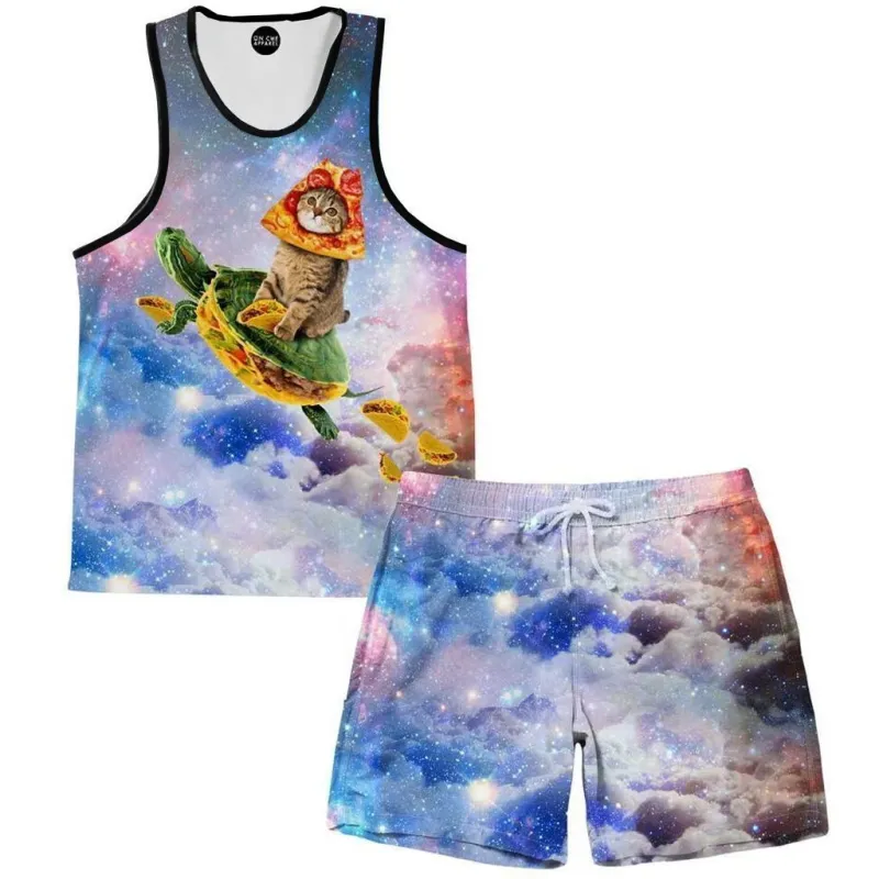 Turtle Taco Tank and Shorts Combo sold by iEDM