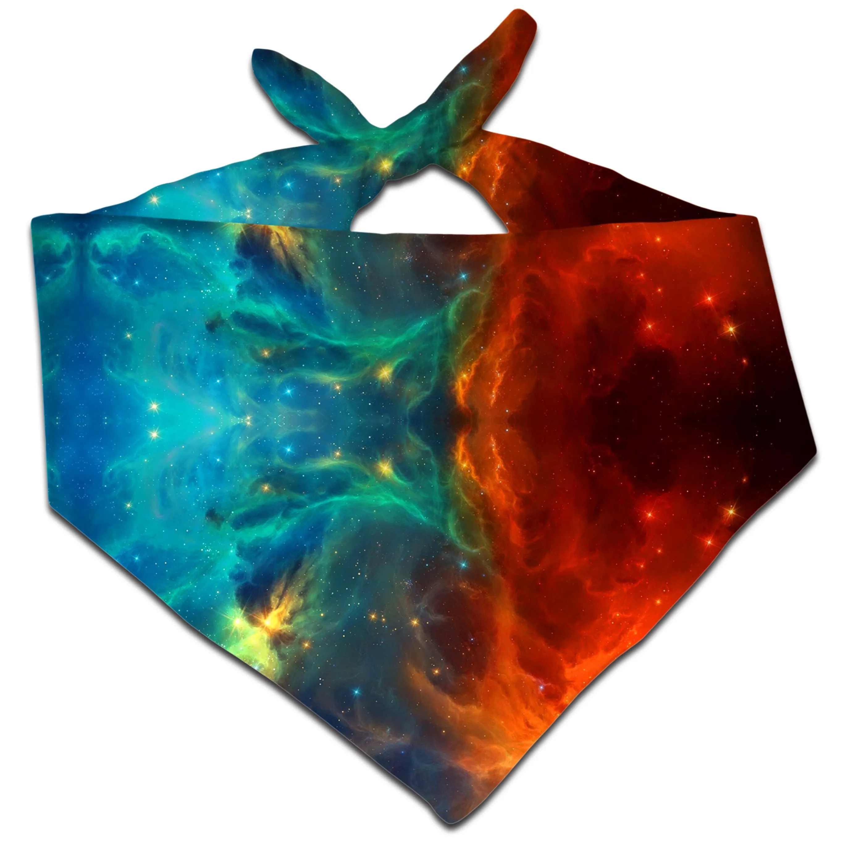 Fire and Ice Galaxy Bandana sold by iEDM