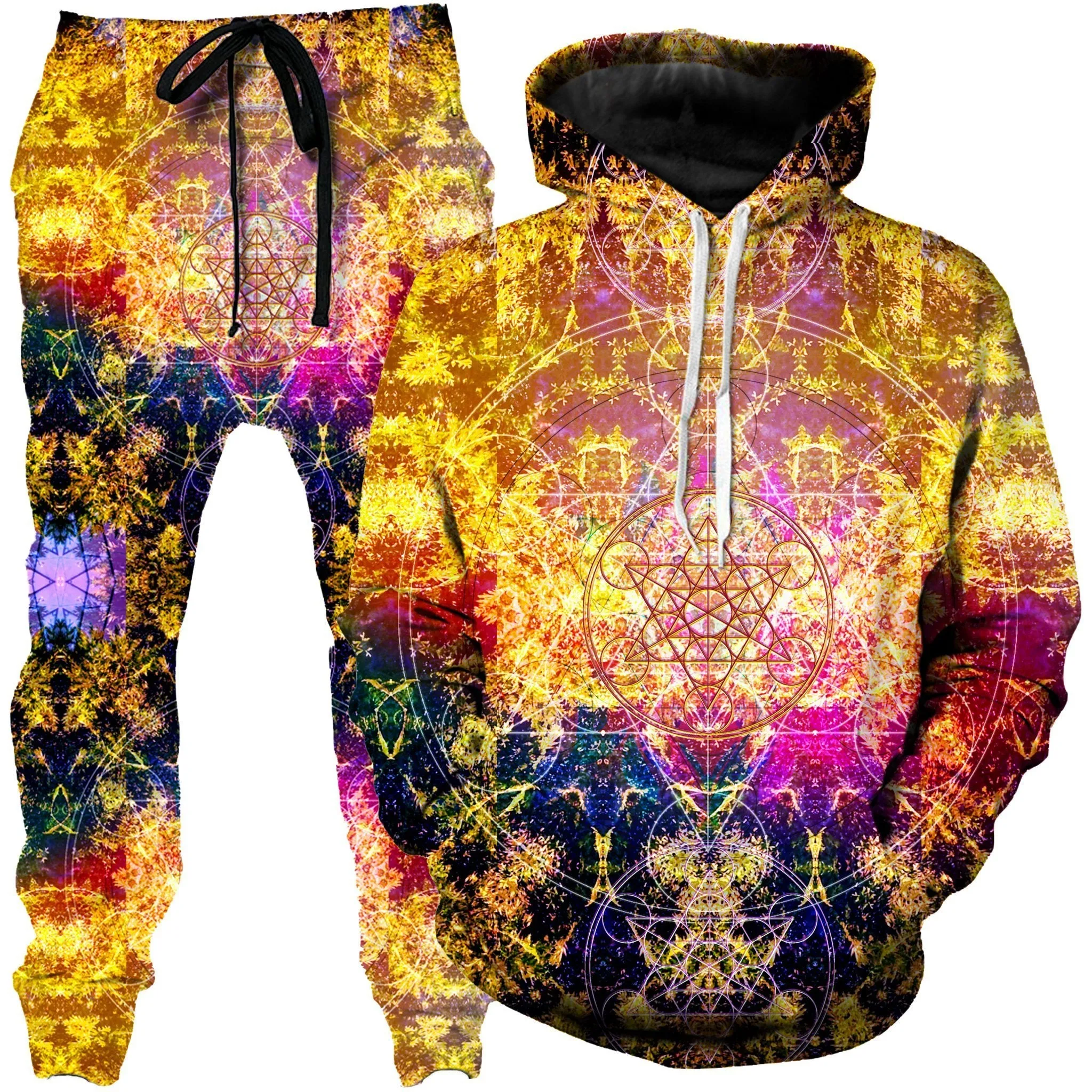 Pineal Metatron Hoodie and Joggers Combo sold by iEDM