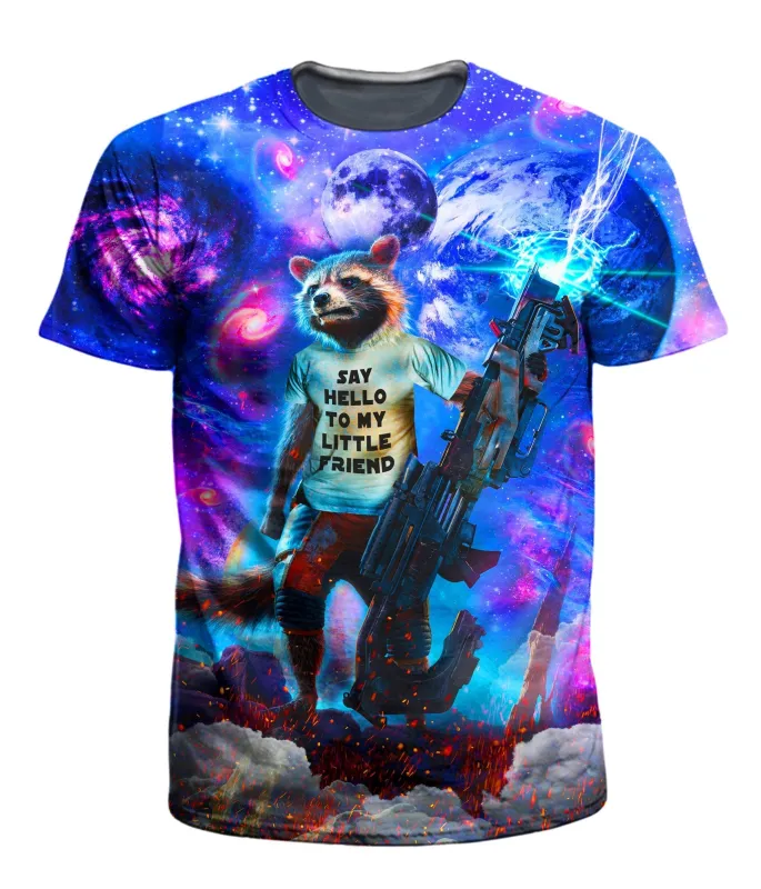 Rocket Raccoon Men's T-Shirt sold by iEDM