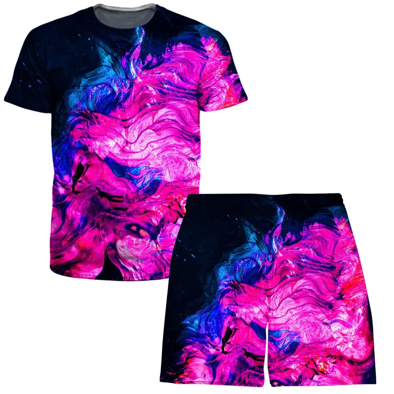 Spent T-Shirt and Shorts Combo sold by iEDM