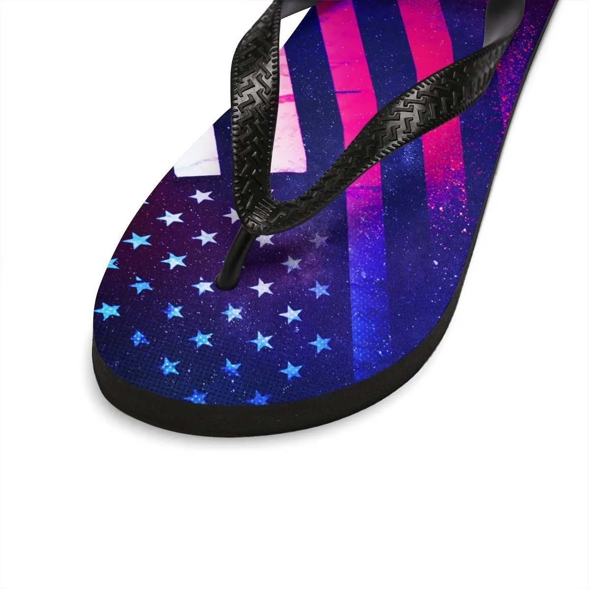 Galaxy Flag Flip-Flops - Unisex sold by iEDM product image thumbnail 2