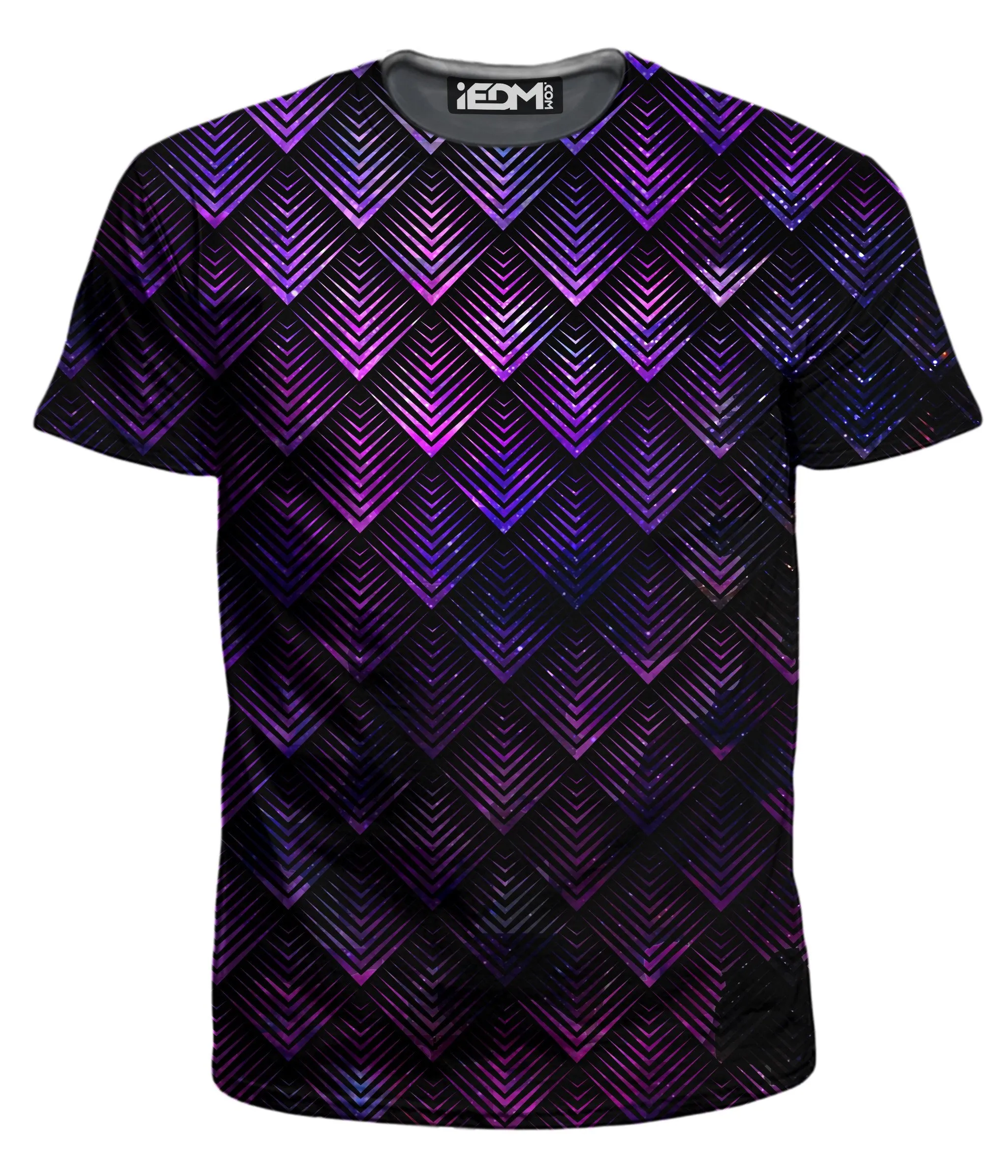 Galactic Dragon Scale Purple Men's T-Shirt sold by iEDM