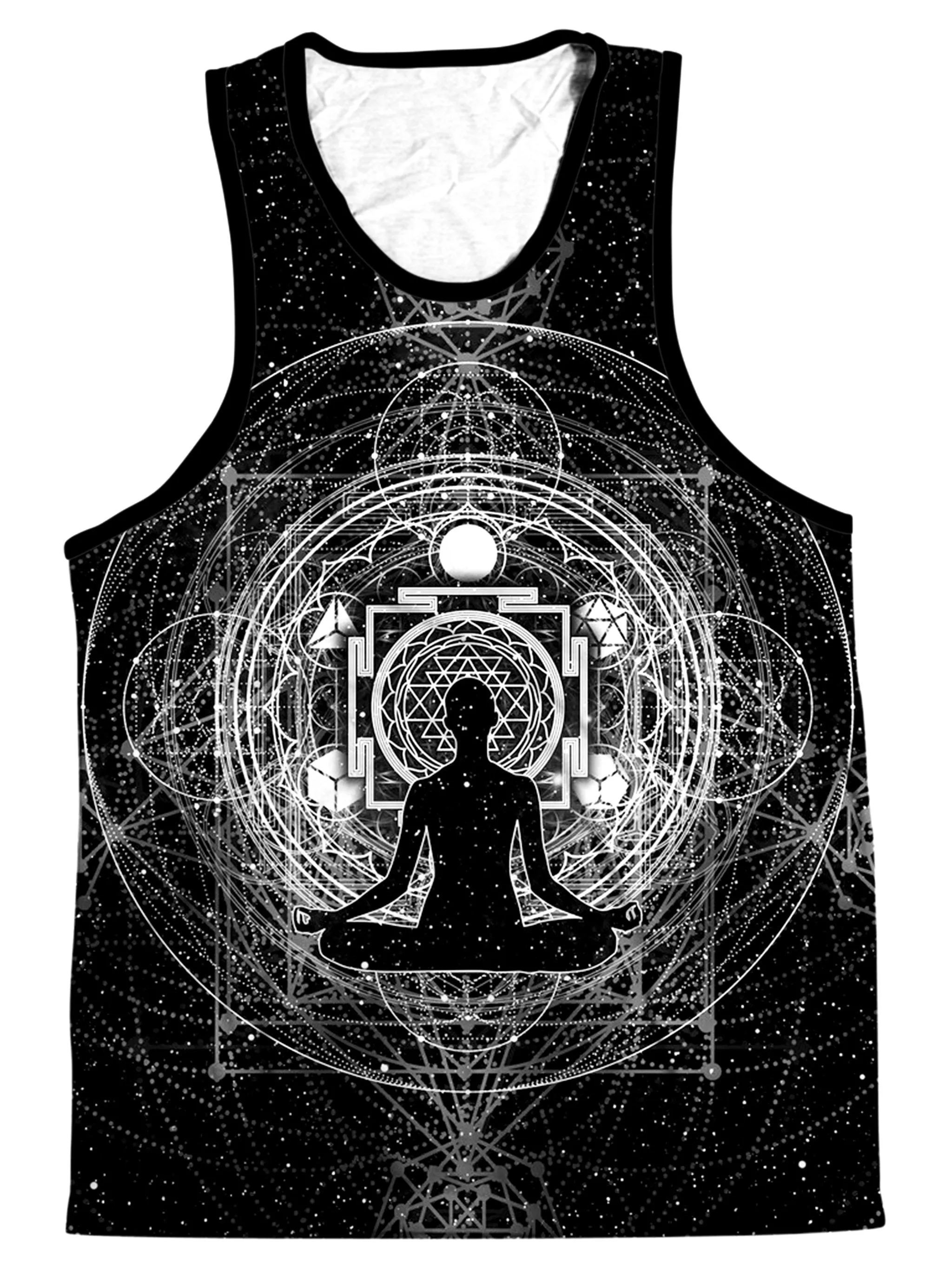 Sacred Sri Yantra Men's Tank sold by iEDM