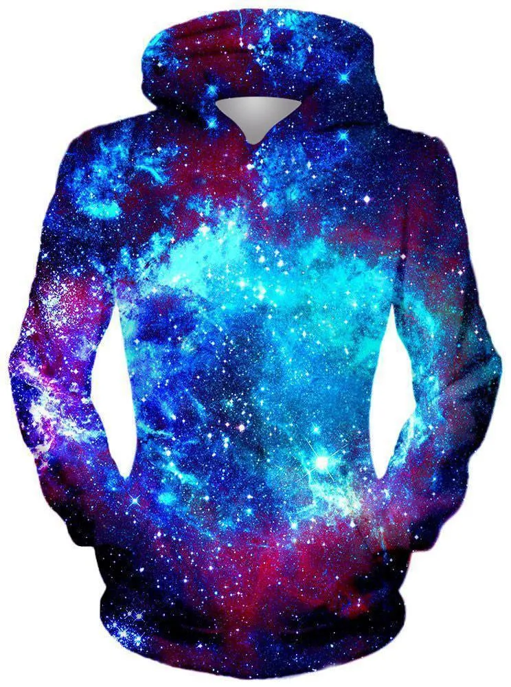Blue Galaxy Unisex Hoodie sold by iEDM product image thumbnail 3