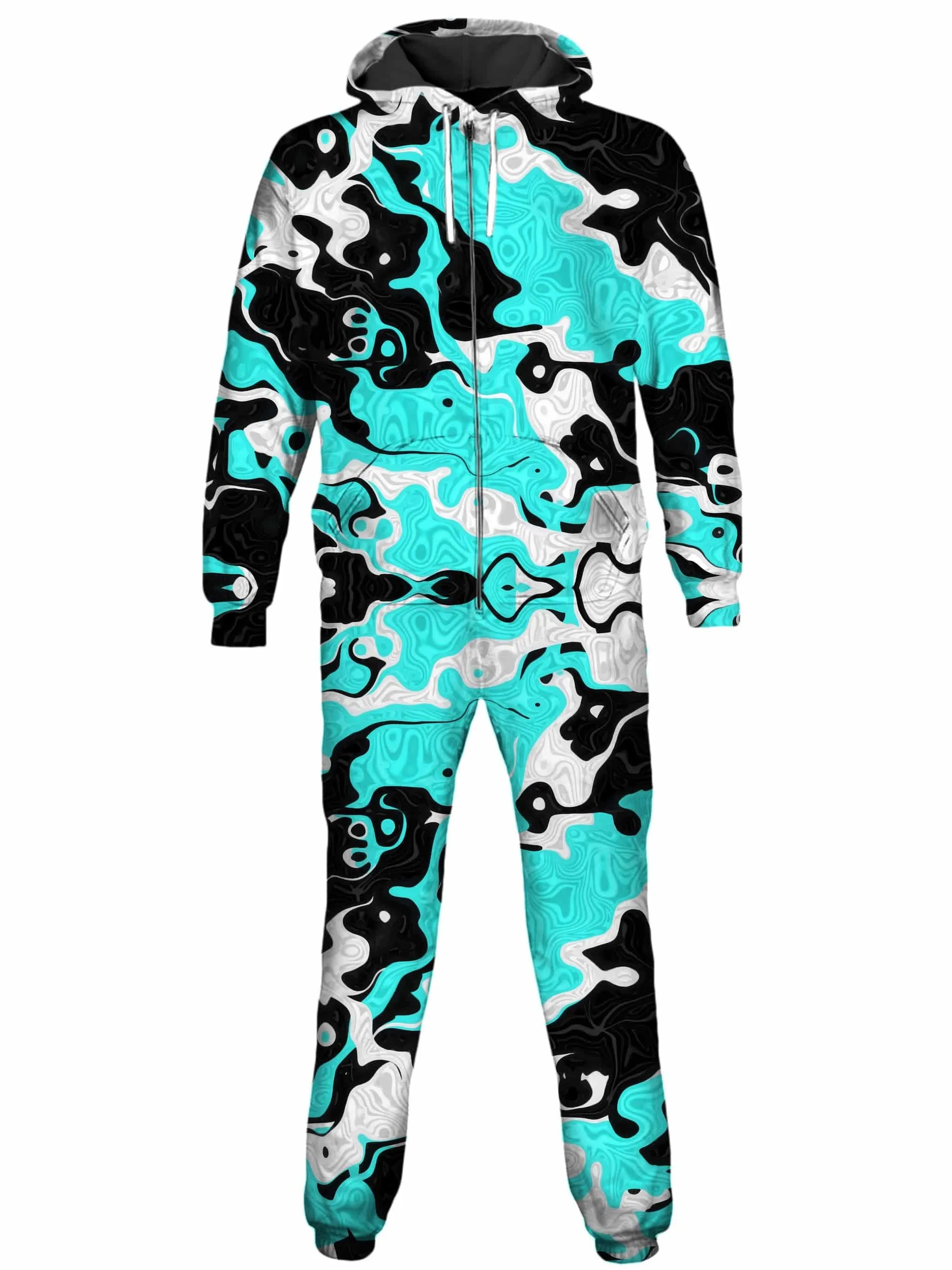 Oil Spill Rave Camo Onesie sold by iEDM