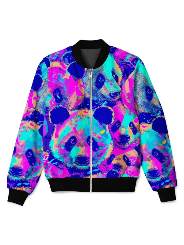 Panda Melt Bomber Jacket sold by iEDM