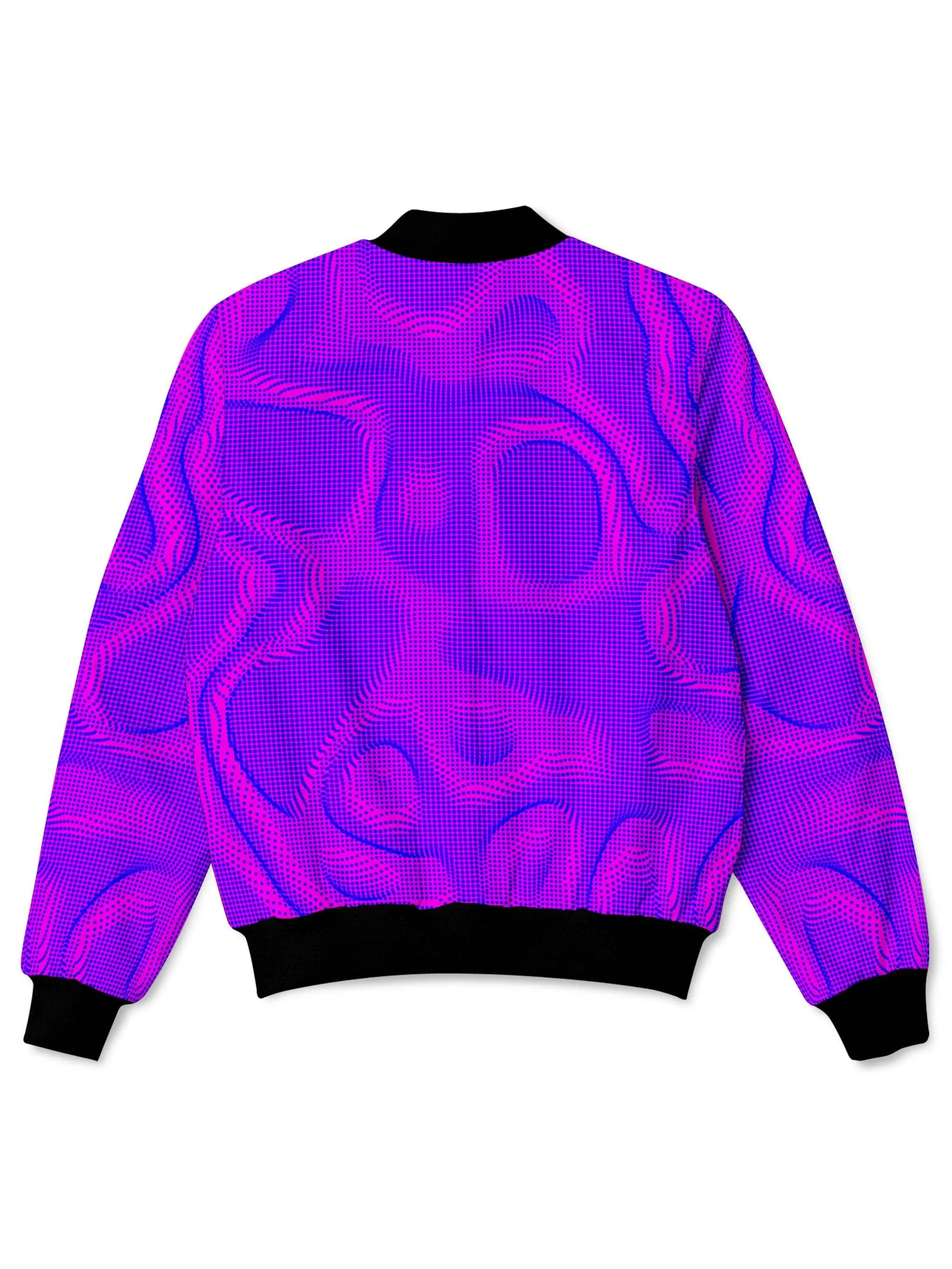 Wild Berry Halftone Bomber Jacket sold by iEDM product image thumbnail 2