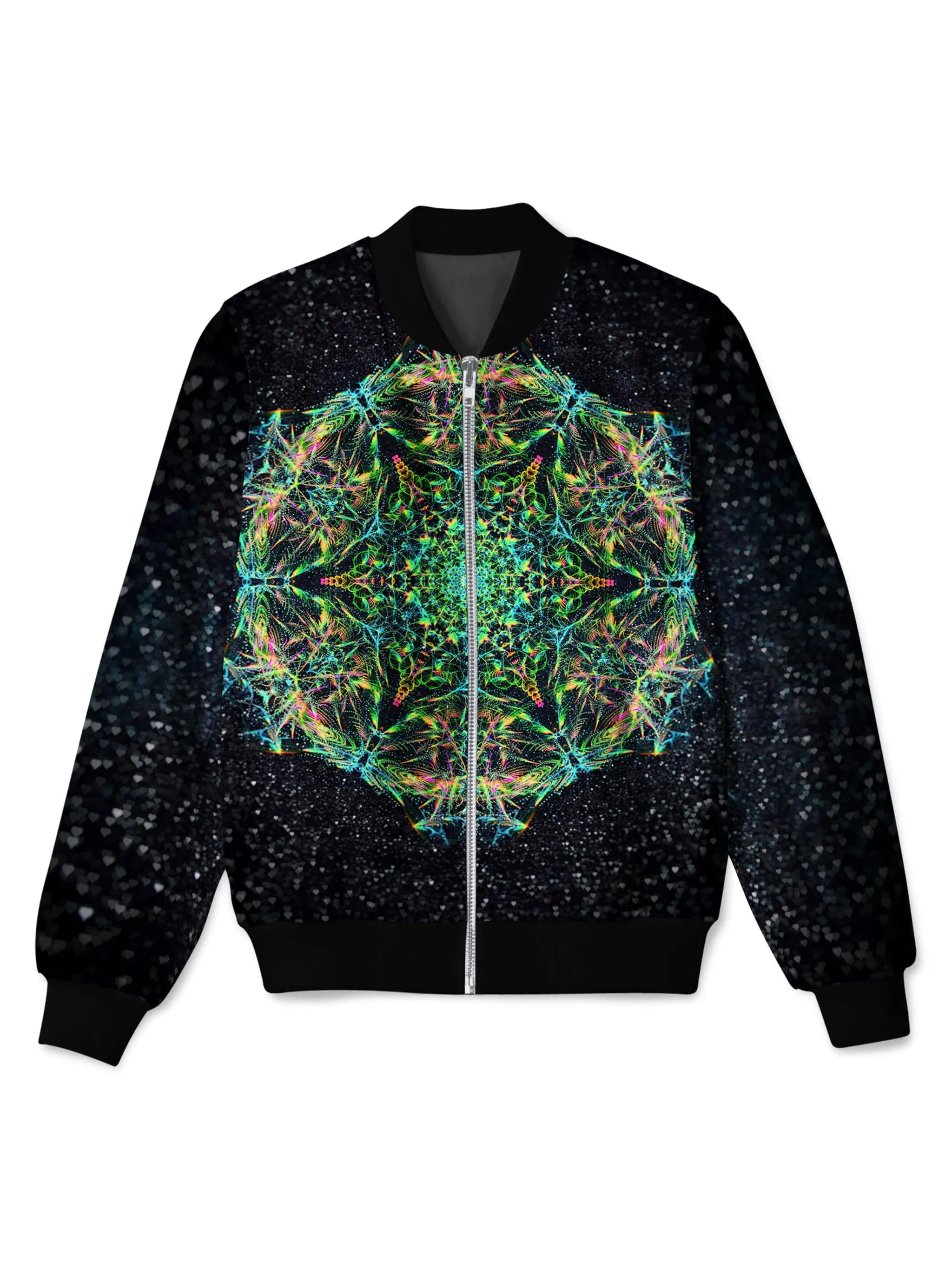 Green Prism Bomber Jacket sold by iEDM