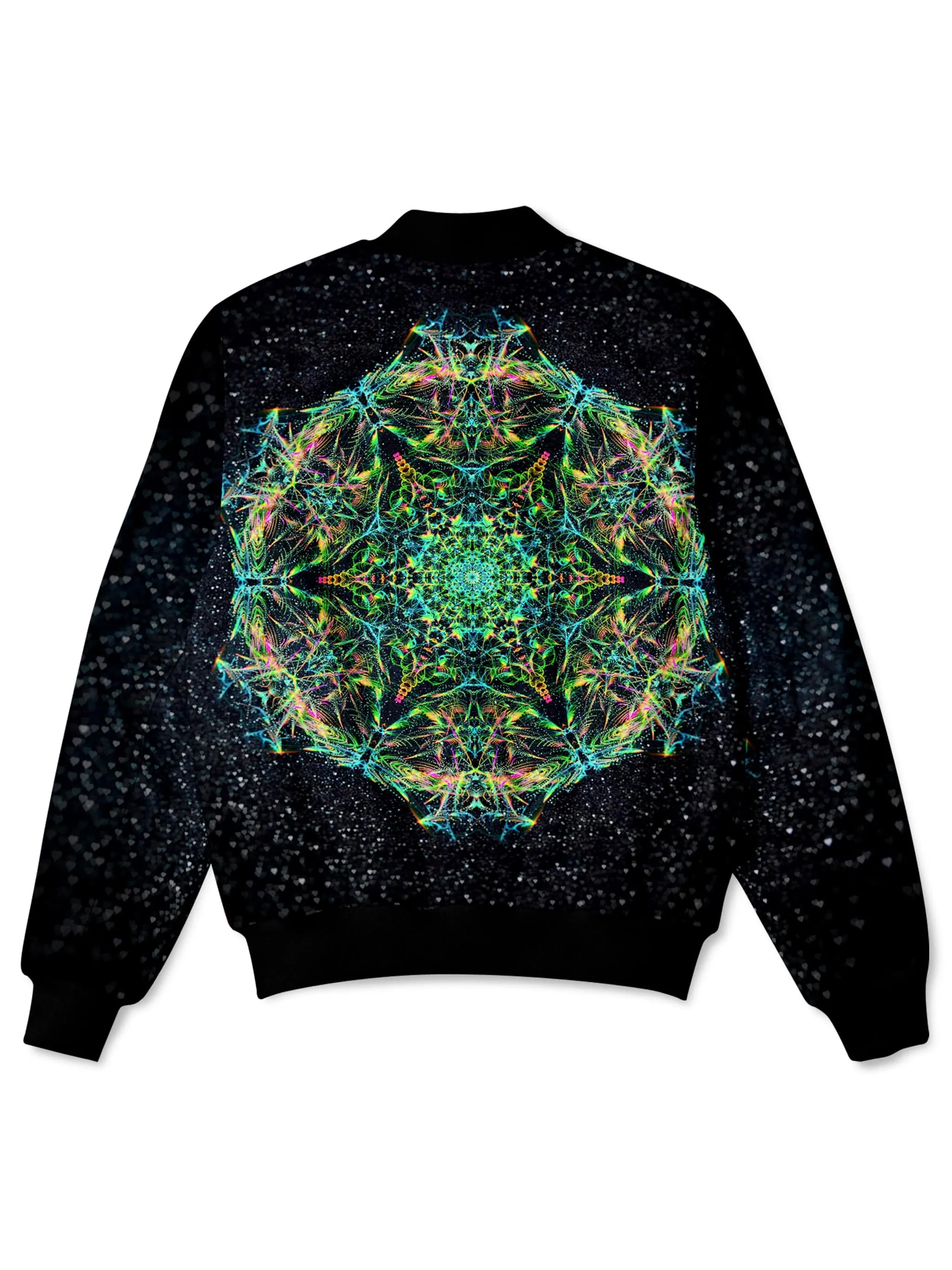 Green Prism Bomber Jacket sold by iEDM product image thumbnail 2