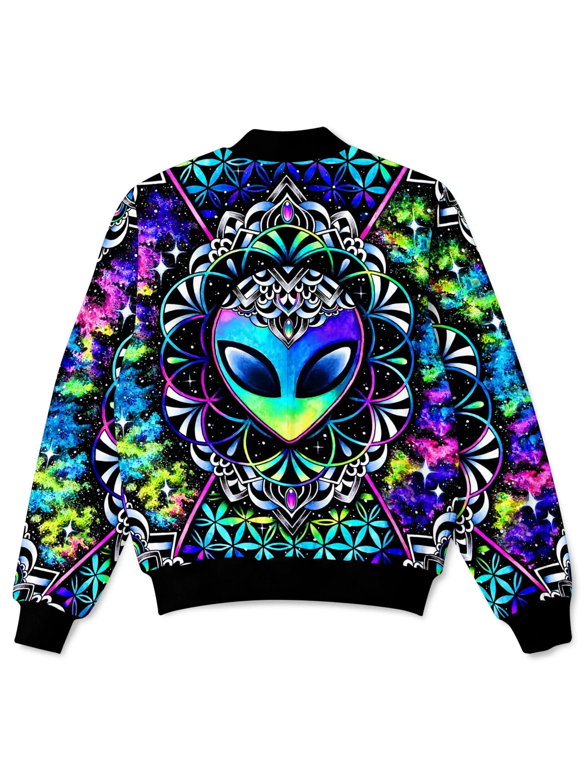 Conscious Cosmos Bomber Jacket sold by iEDM product image thumbnail 2