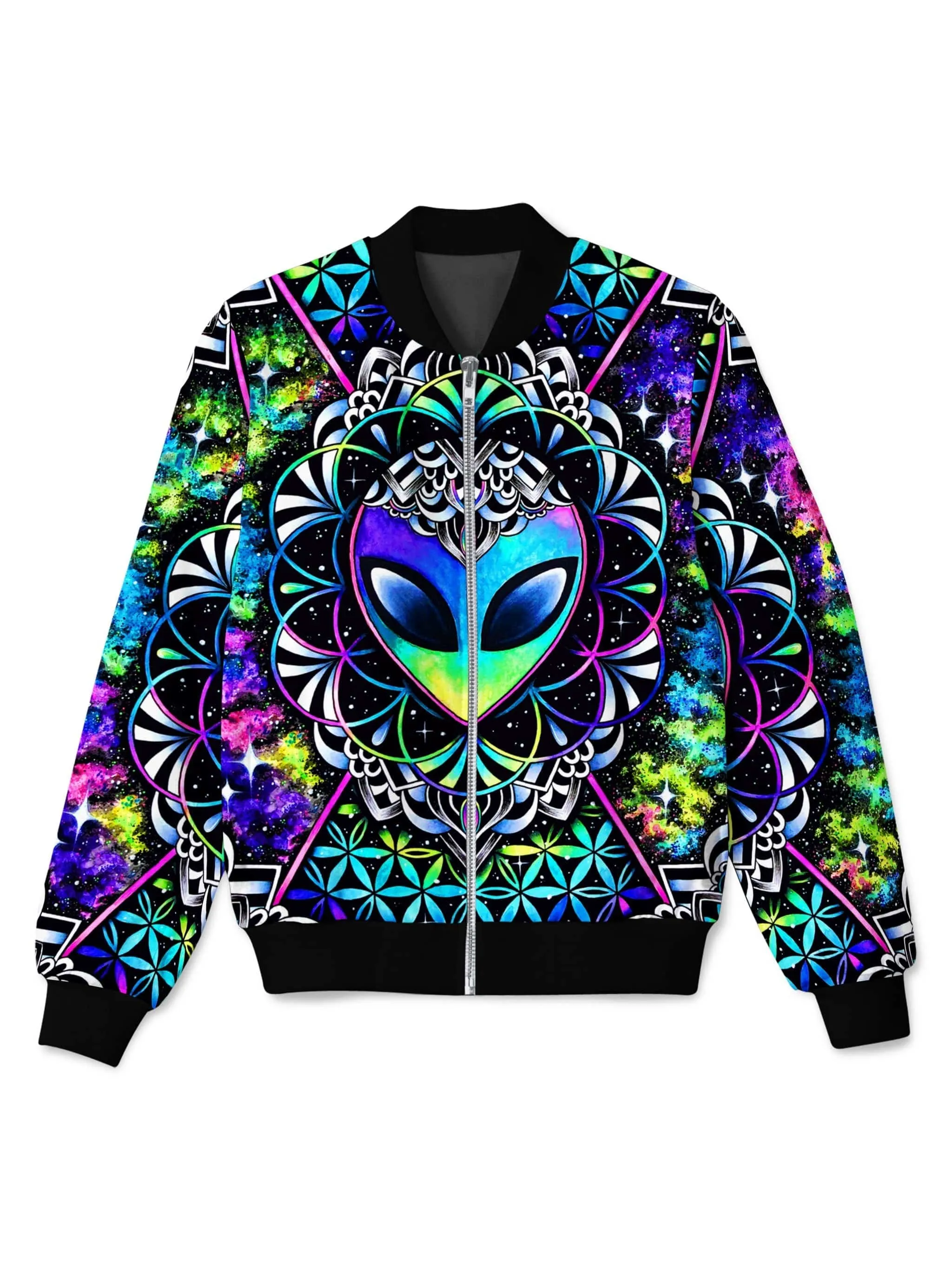 Conscious Cosmos Bomber Jacket sold by iEDM