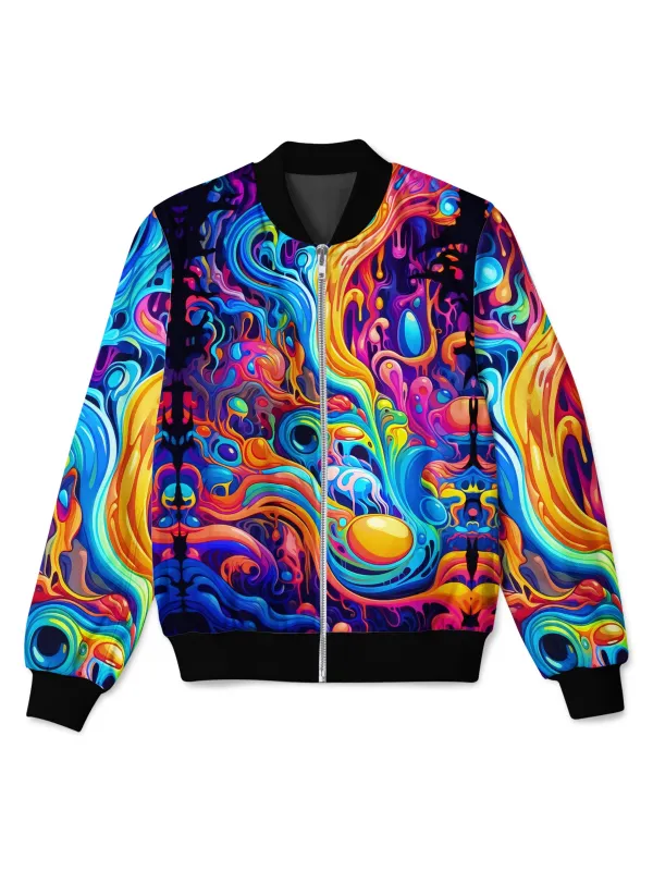 Kandi Swirl Bomber Jacket sold by iEDM