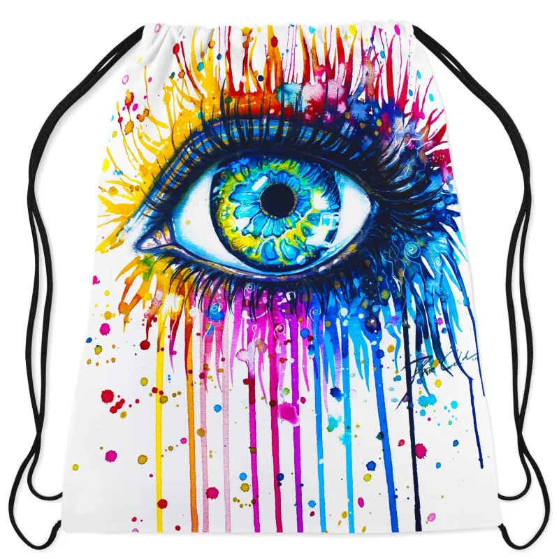 Eyecopi Kopie Drawstring Bag sold by iEDM