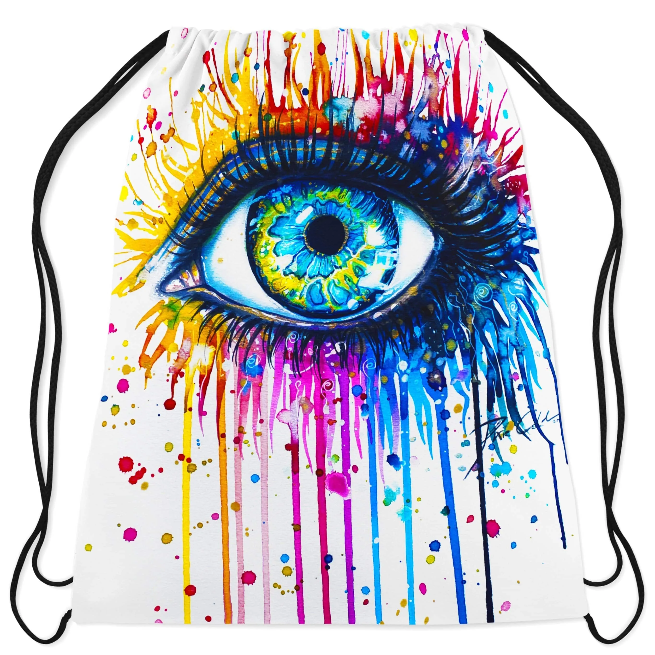 Eyecopi Kopie Drawstring Bag sold by iEDM