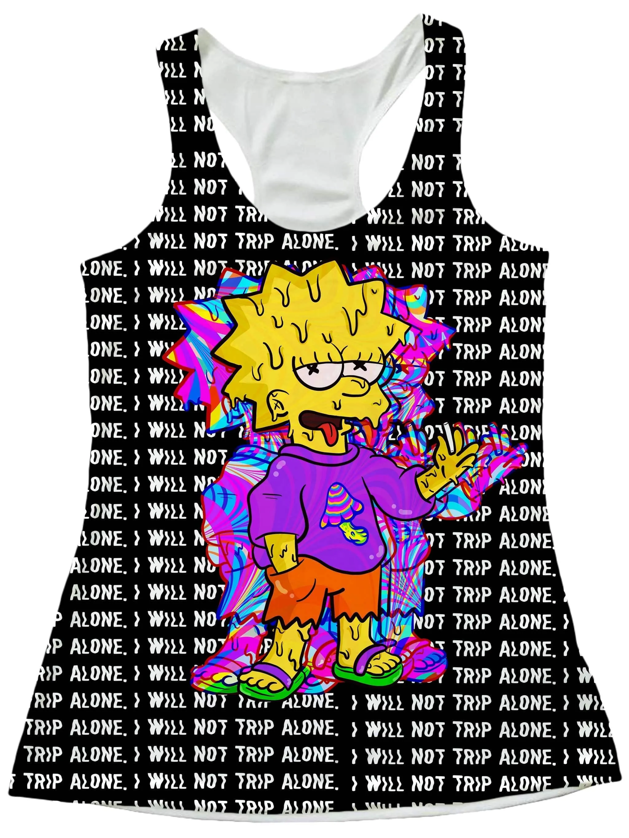 Tripping with Her Women's Tank sold by iEDM product image thumbnail 2
