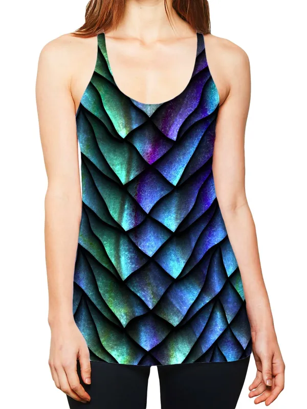 Dosed Dragon Scale Women's Tank sold by iEDM