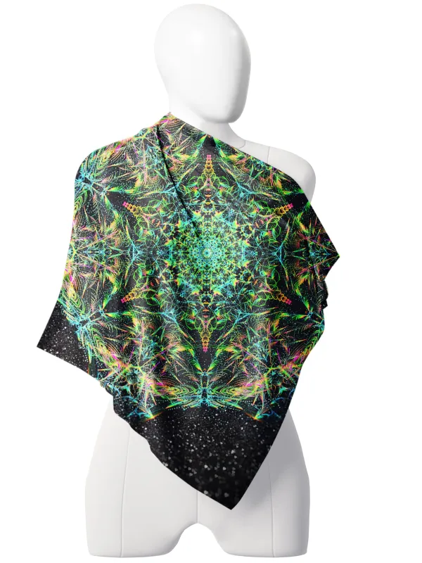 Green Prism Pashmina made by iEDM