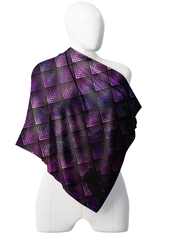 Galactic Dragon Scale Purple Pashmina sold by iEDM