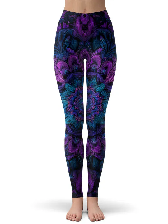 Lotus of Light Crop Top and Leggings Combo sold by iEDM product image thumbnail 3