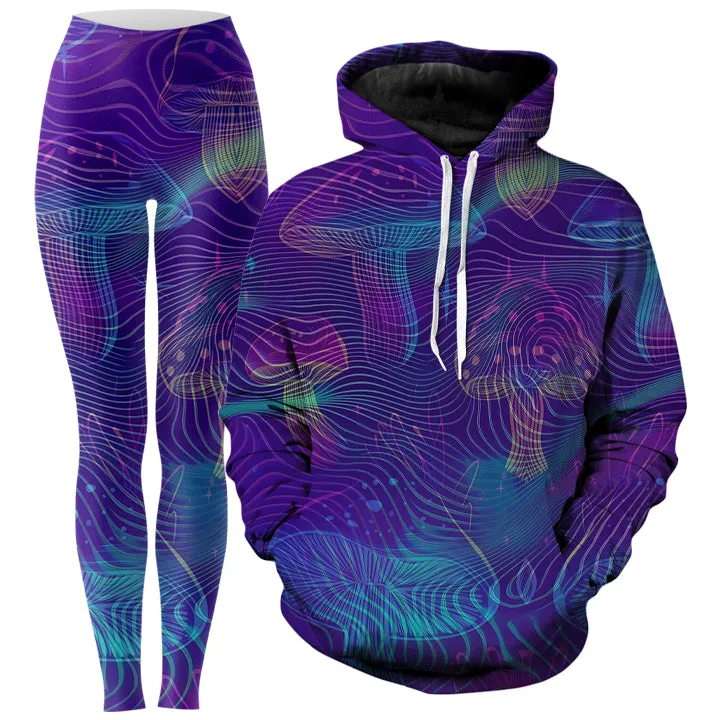 Vivid Trip Hoodie and Leggings Combo sold by iEDM