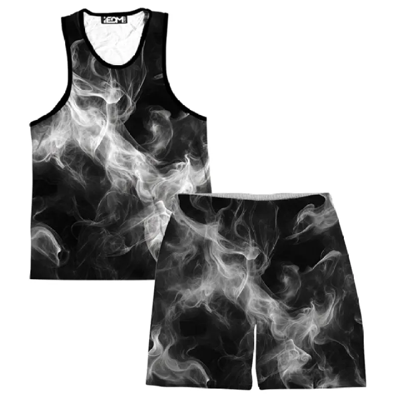 Breathe the Void Men's Tank and Shorts Combo sold by iEDM