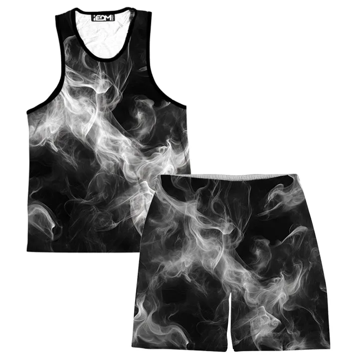 Breathe the Void Men's Tank and Shorts Combo sold by iEDM