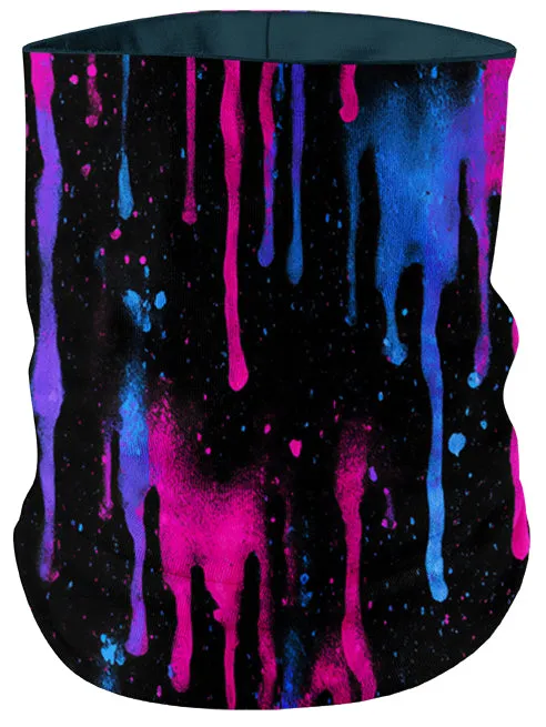 Neon Cascade Bandana Mask sold by iEDM