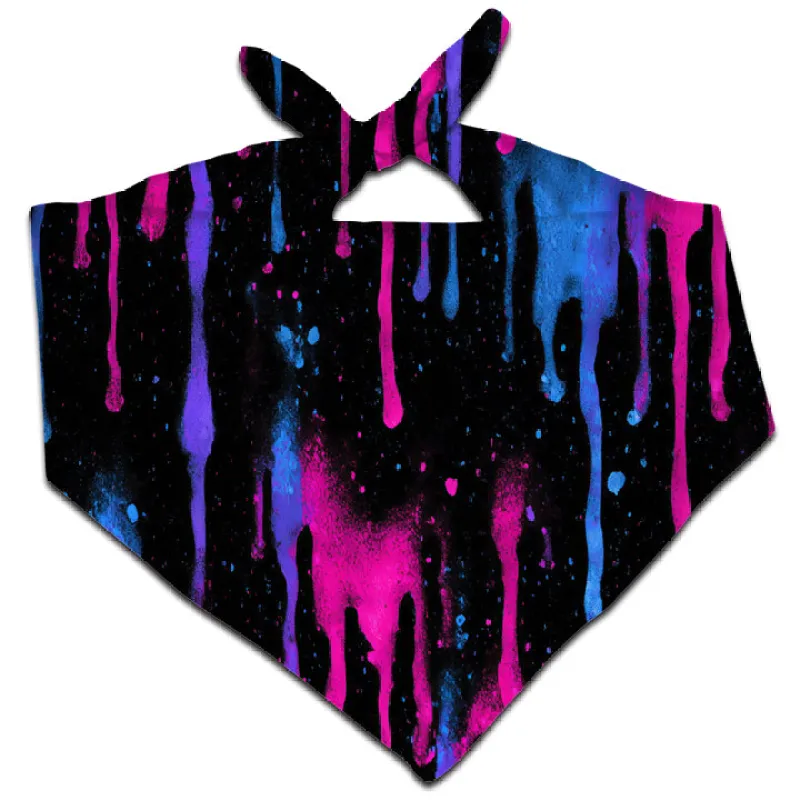 Neon Cascade Bandana sold by iEDM