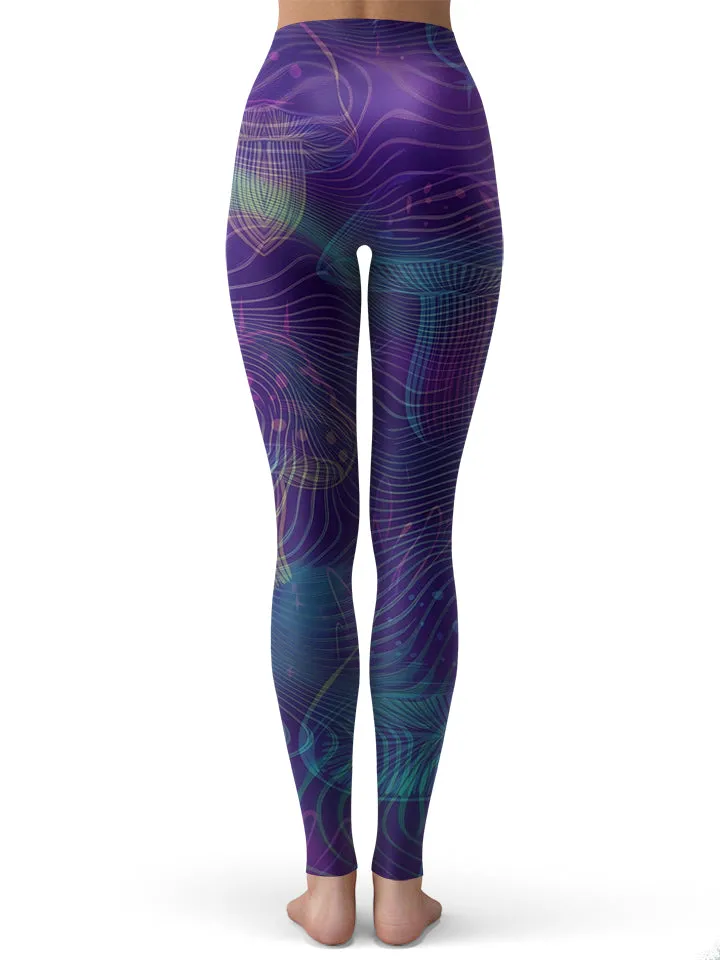 Vivid Trip Leggings sold by iEDM product image thumbnail 3