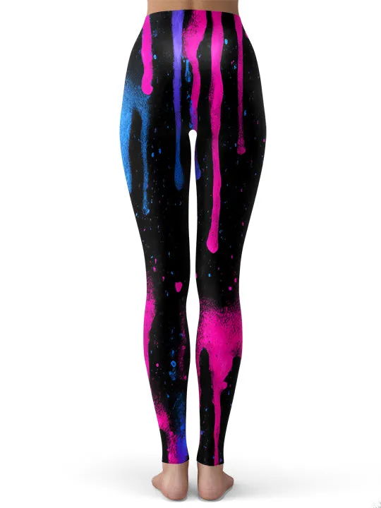Neon Cascade Leggings sold by iEDM product image thumbnail 3