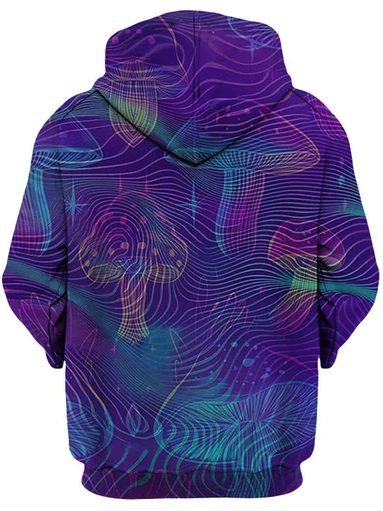 Vivid Trip Unisex Zip-Up Hoodie sold by iEDM product image thumbnail 2