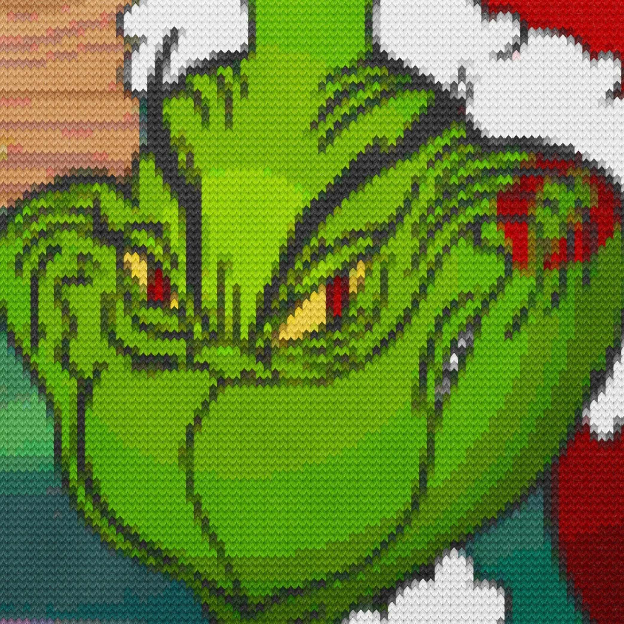 Savage Grinch Ugly Sweater sold by iEDM product image thumbnail 3
