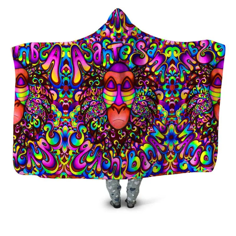 Rafiki Vibes Hooded Blanket sold by iEDM