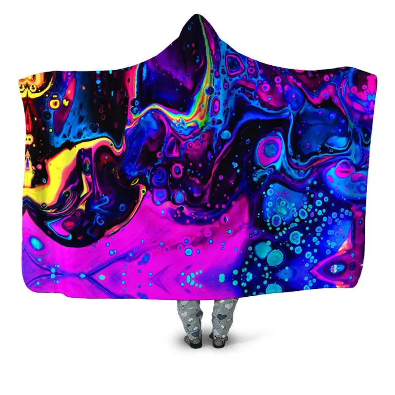 Acid Bath Hooded Blanket sold by iEDM