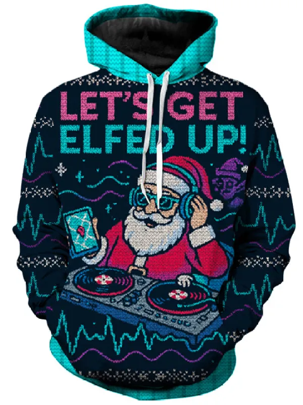 Elfed Up Decks Unisex Hoodie sold by iEDM