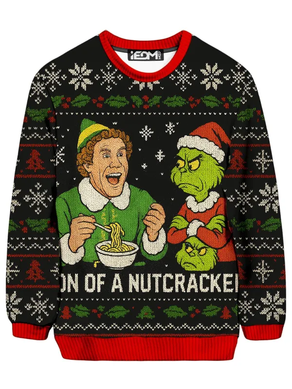Son Of A Nutcracker Ugly Sweater sold by iEDM