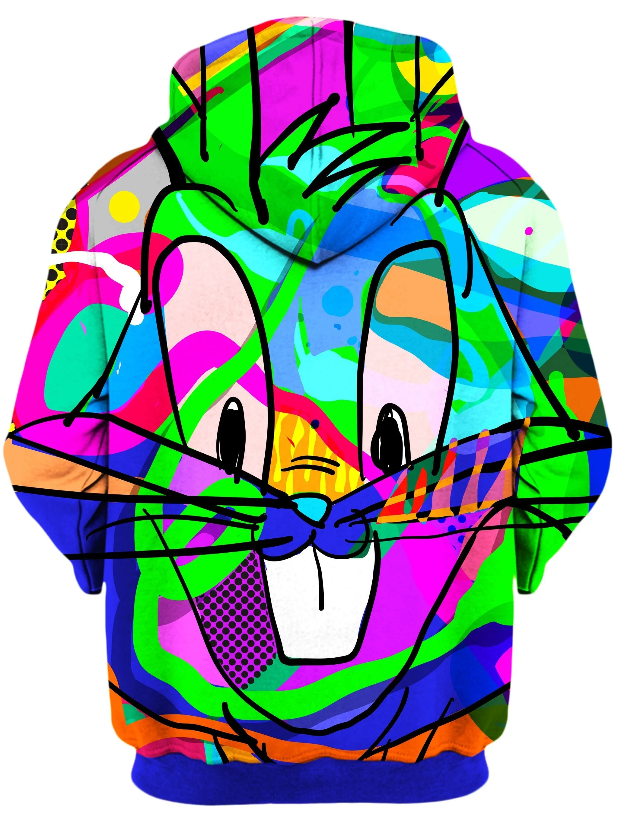 That's All Folks Unisex Zip-Up Hoodie sold by iEDM product image thumbnail 2