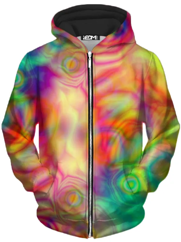 Psychedelic Dream Unisex Zip-Up Hoodie sold by iEDM