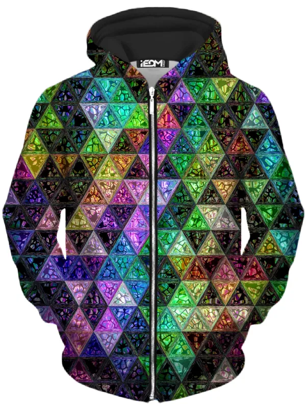 Gem Setter Unisex Zip-Up Hoodie sold by iEDM