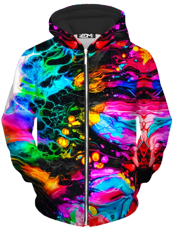 Synergy Unisex Zip-Up Hoodie sold by iEDM